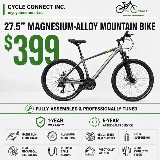27.5 inch Magnesium Frame Mountain Bike